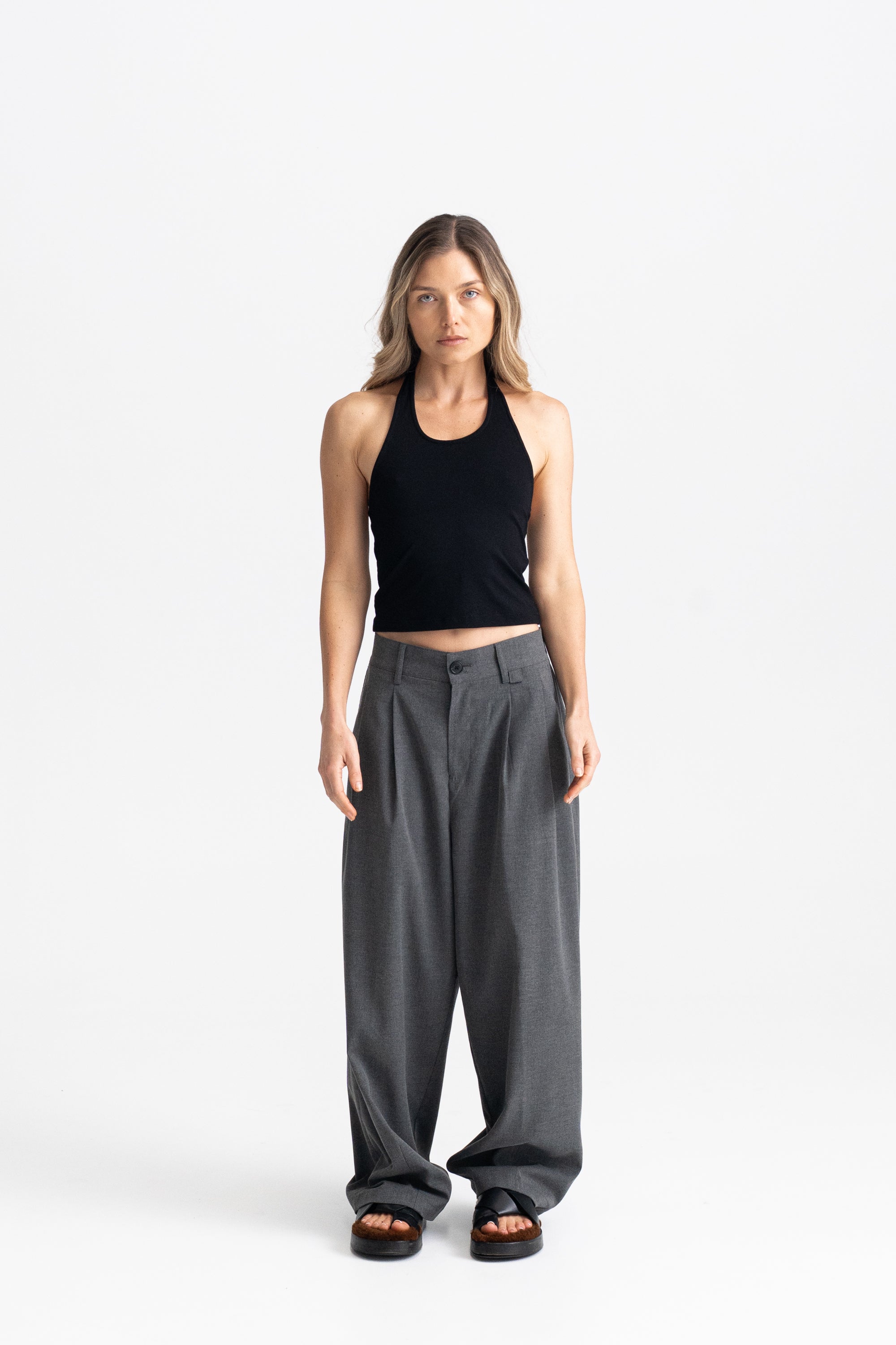 01 HALTER BLACK