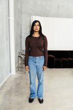 01 CARDIGAN CHOCOLATE