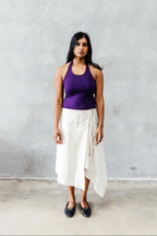 01 HALTER PLUM