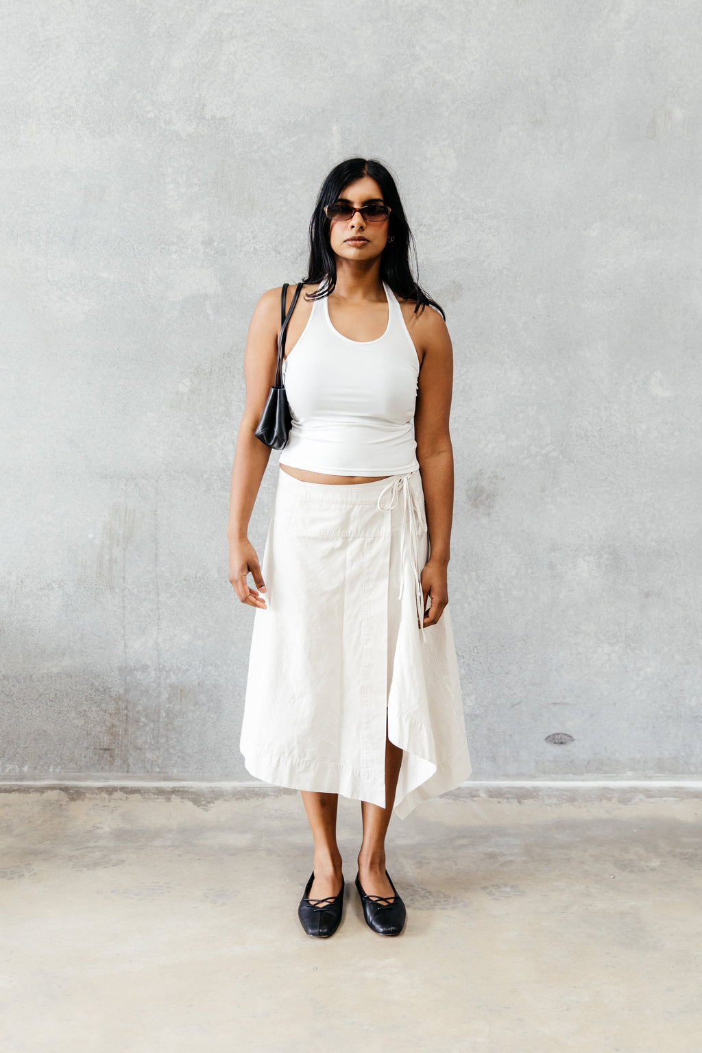 01 HALTER OFF-WHITE