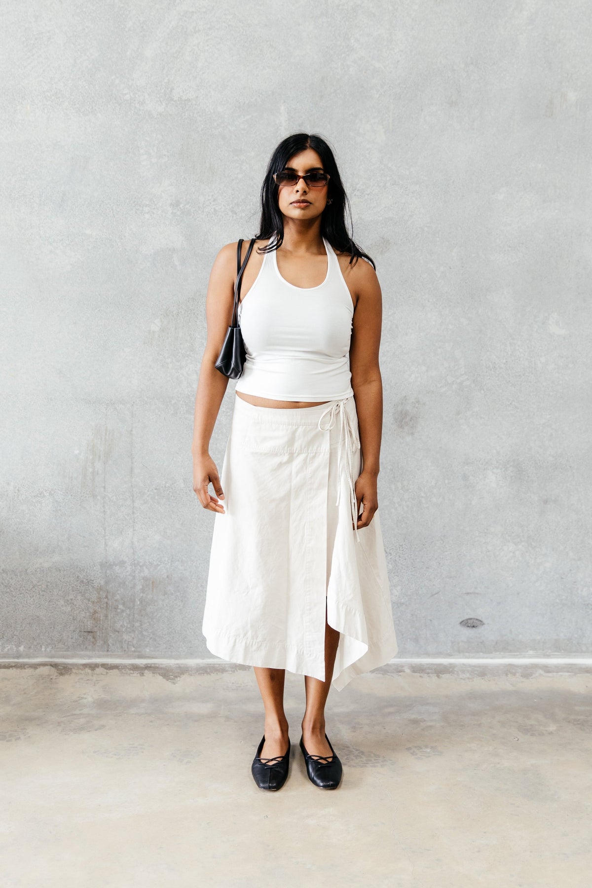 01 HALTER OFF-WHITE