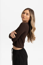 01 LONG SLEEVE CHOCOLATE