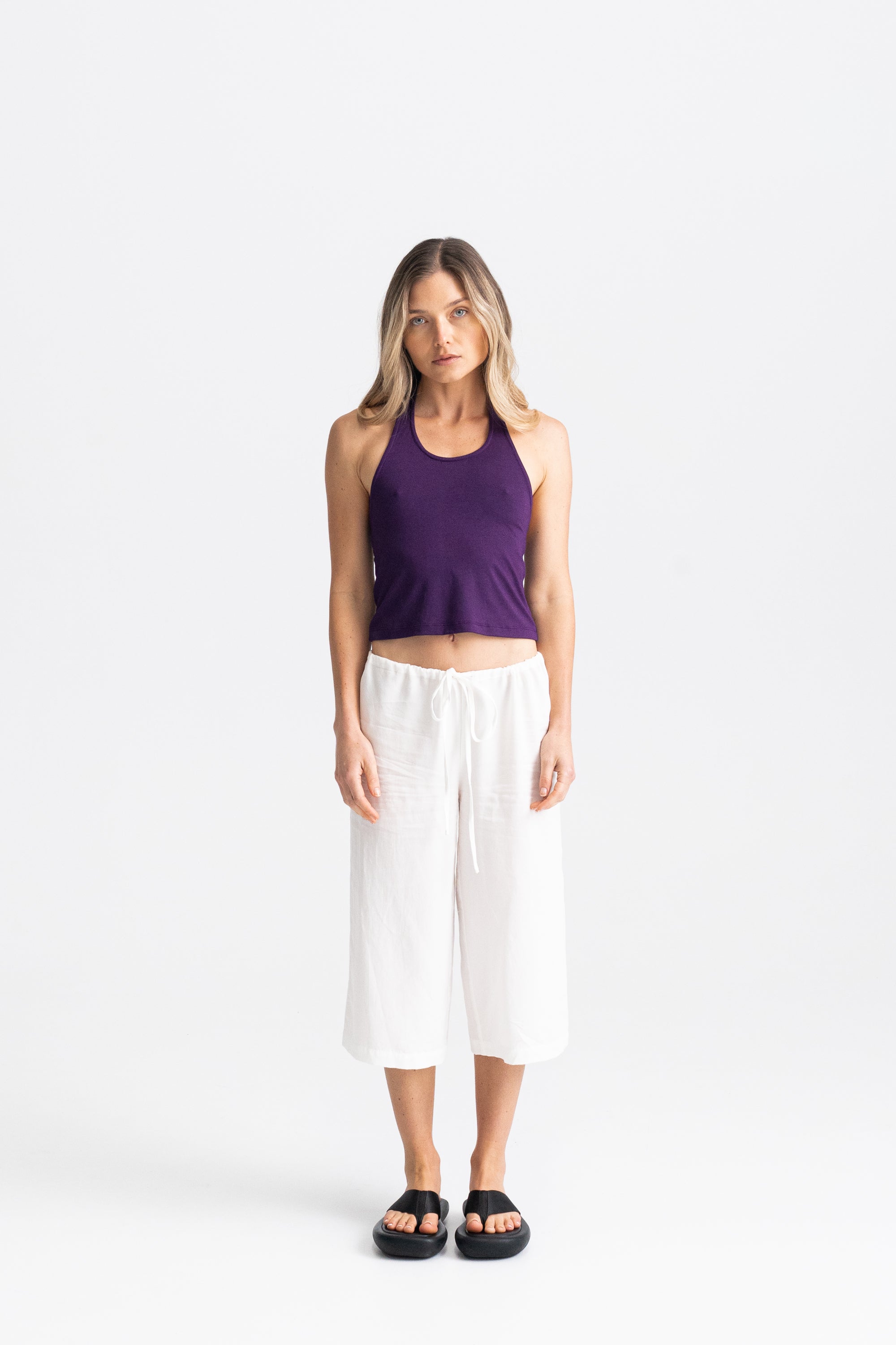 01 HALTER PLUM